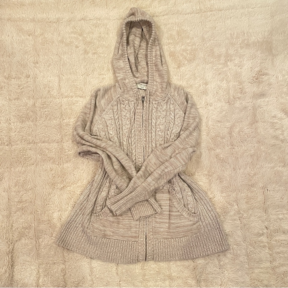 cable knit jacket
